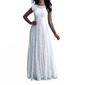 NEW ALLURE BRIDALS lucas maxi dress in ivory